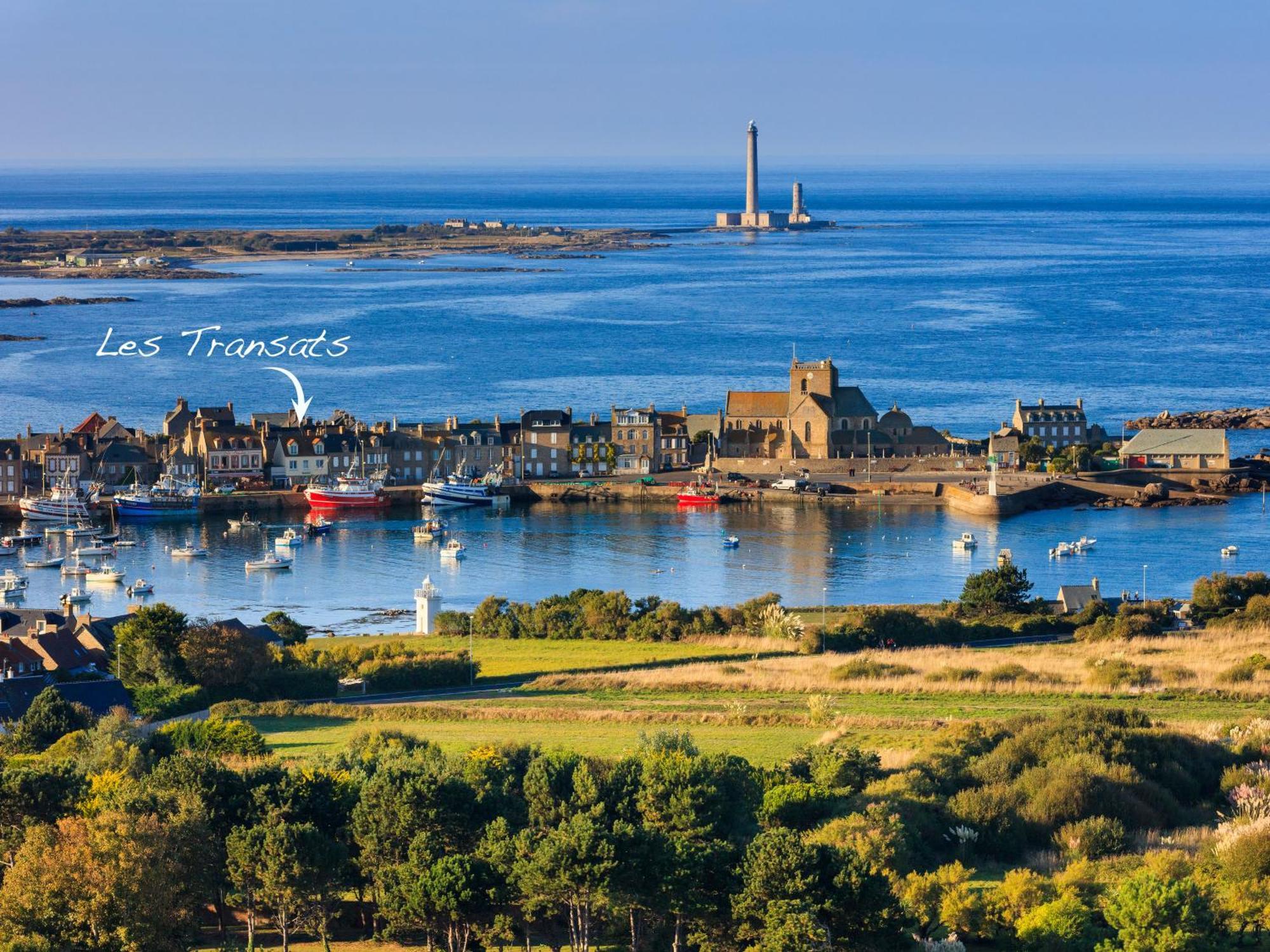 Les Transats Chambre Et Appartements Face A La Mer Barfleur Exterior foto