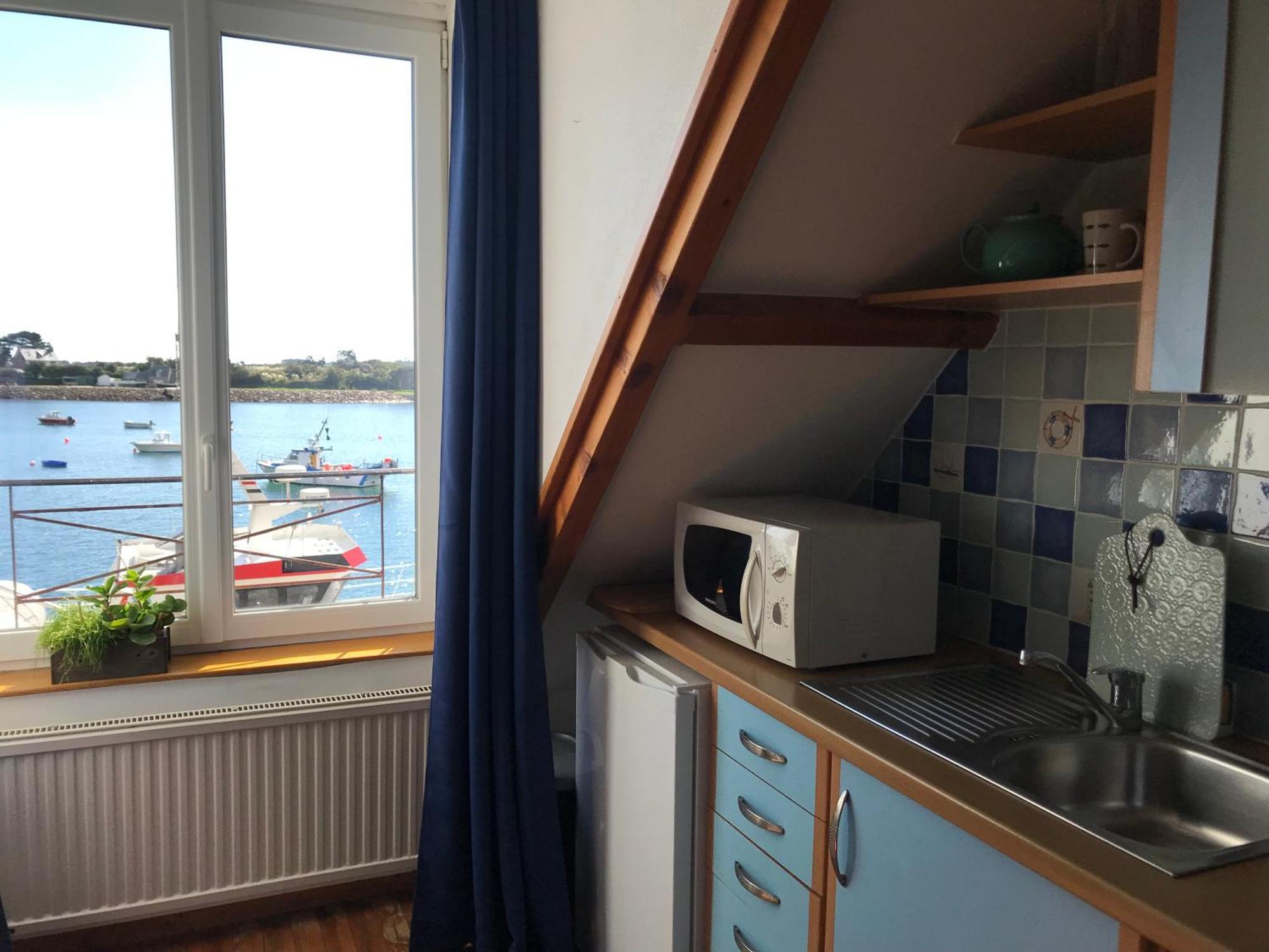Les Transats Chambre Et Appartements Face A La Mer Barfleur Exterior foto
