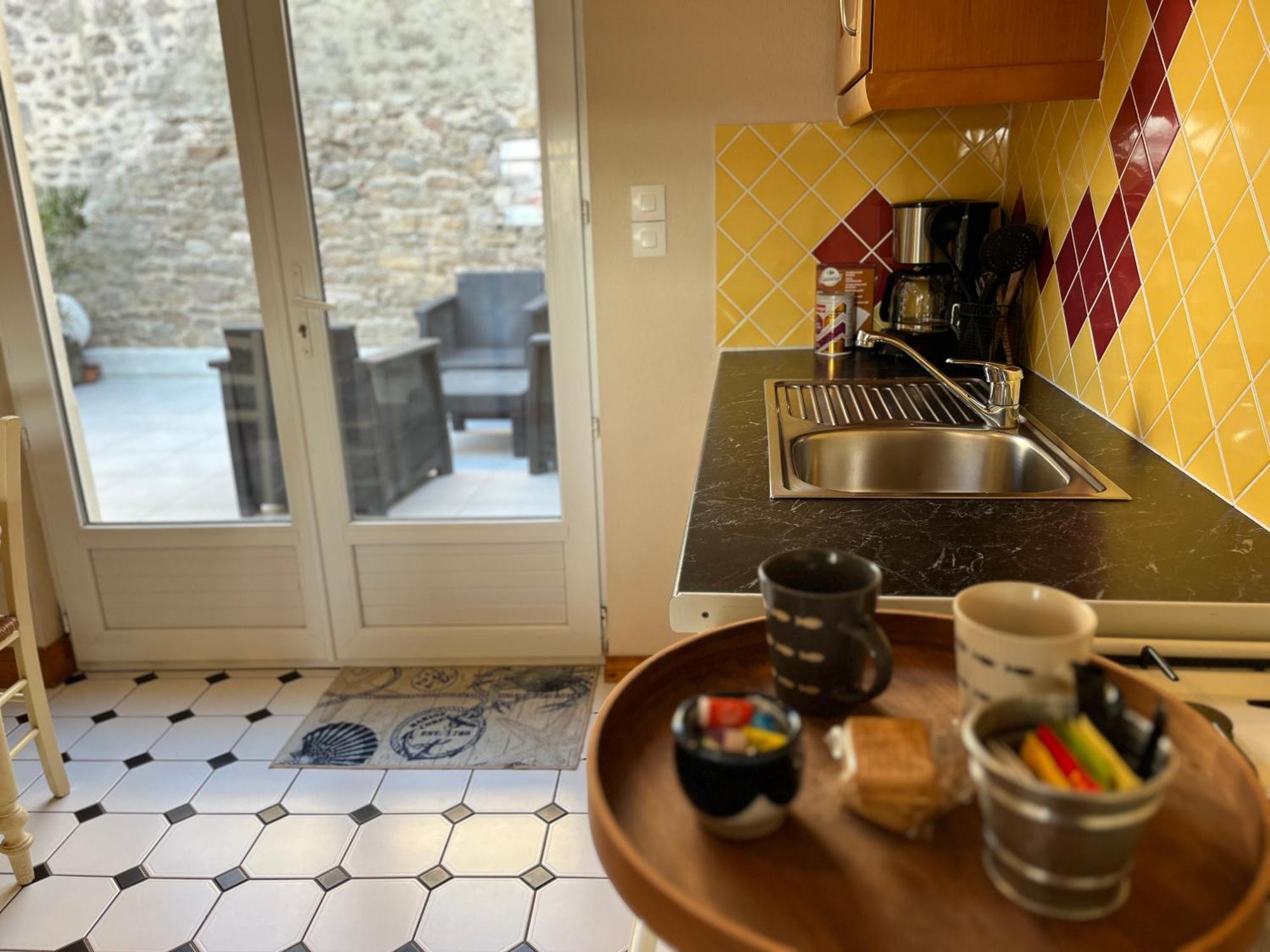 Les Transats Chambre Et Appartements Face A La Mer Barfleur Exterior foto