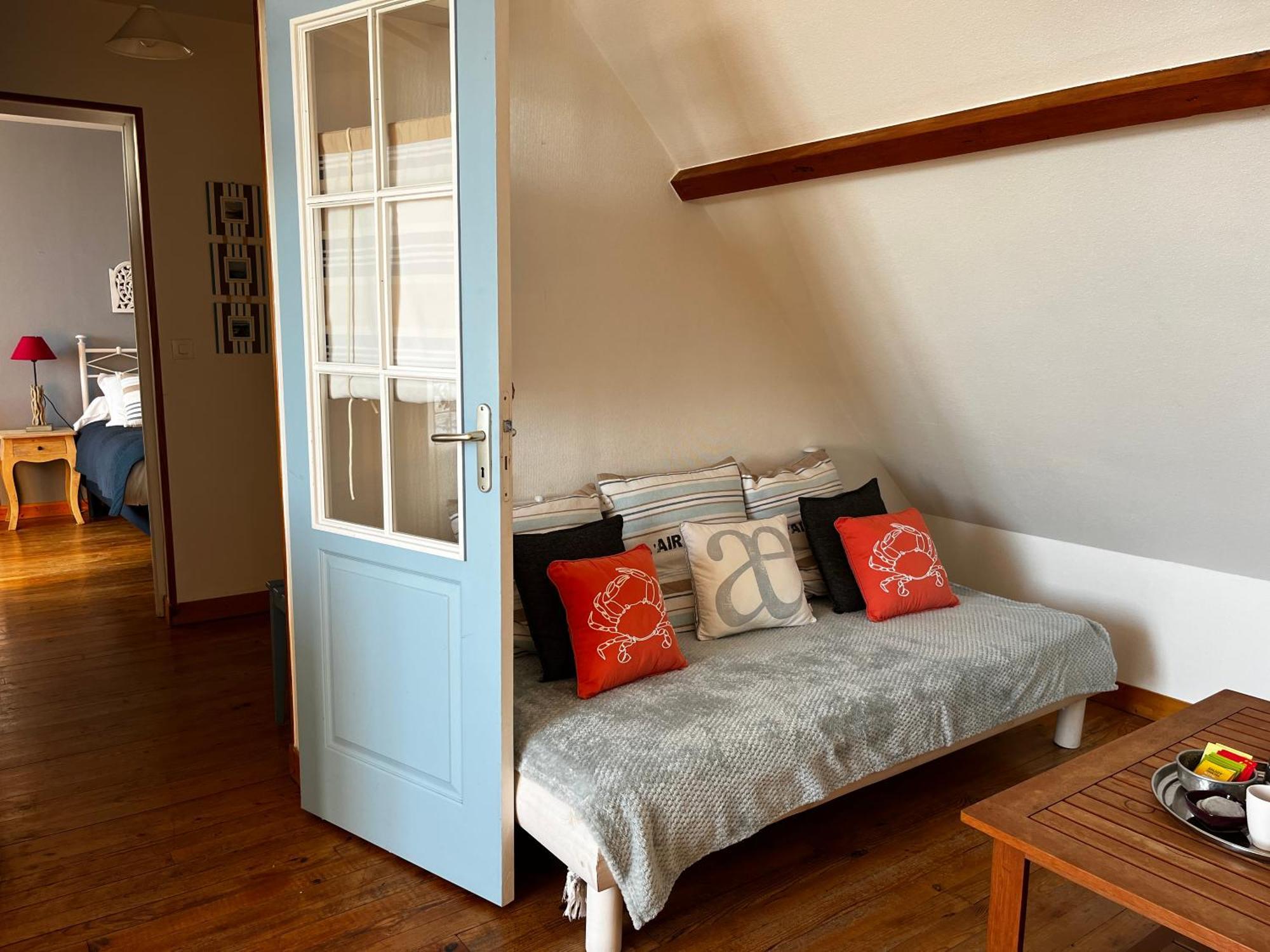 Les Transats Chambre Et Appartements Face A La Mer Barfleur Exterior foto