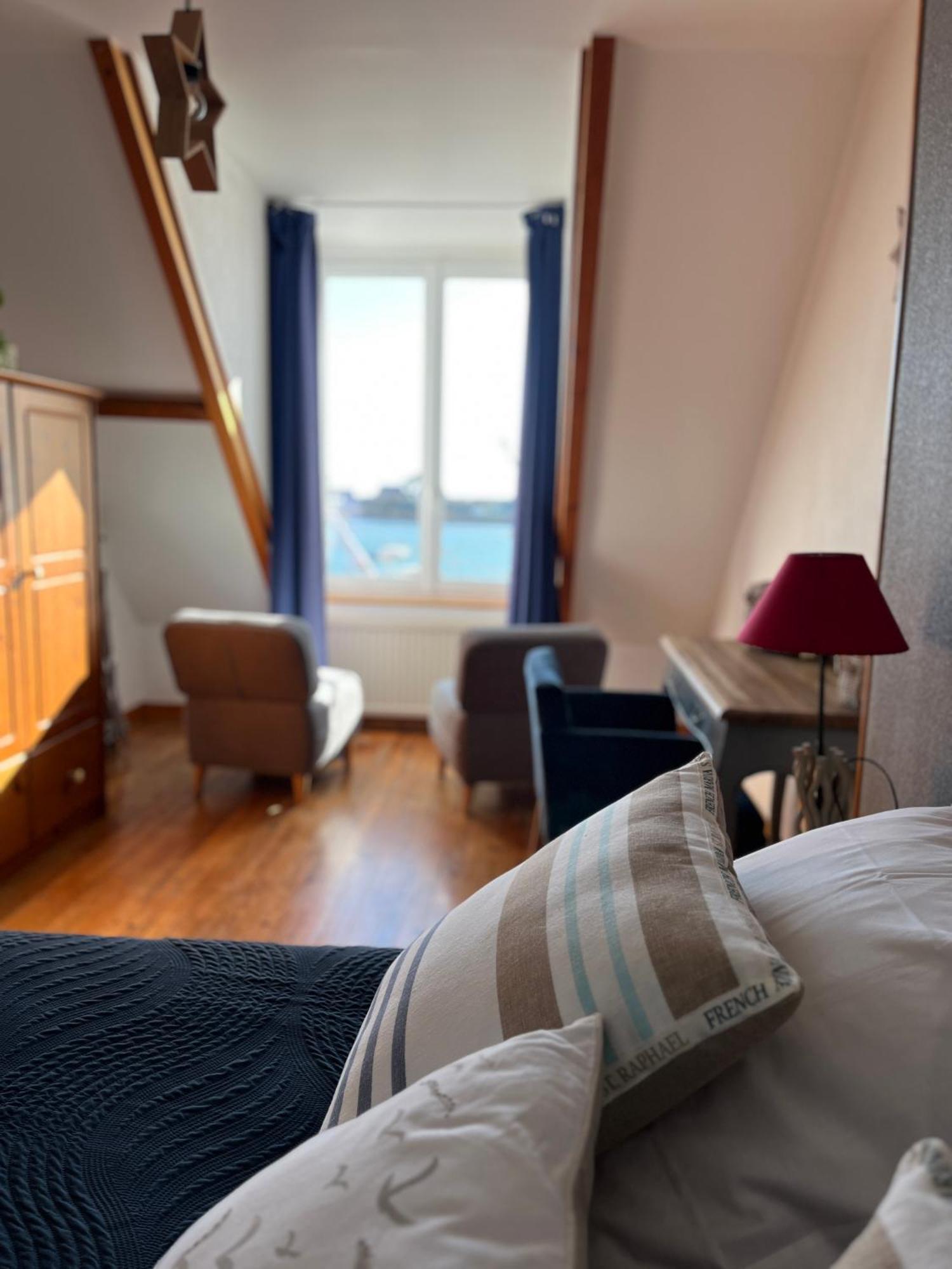Les Transats Chambre Et Appartements Face A La Mer Barfleur Exterior foto