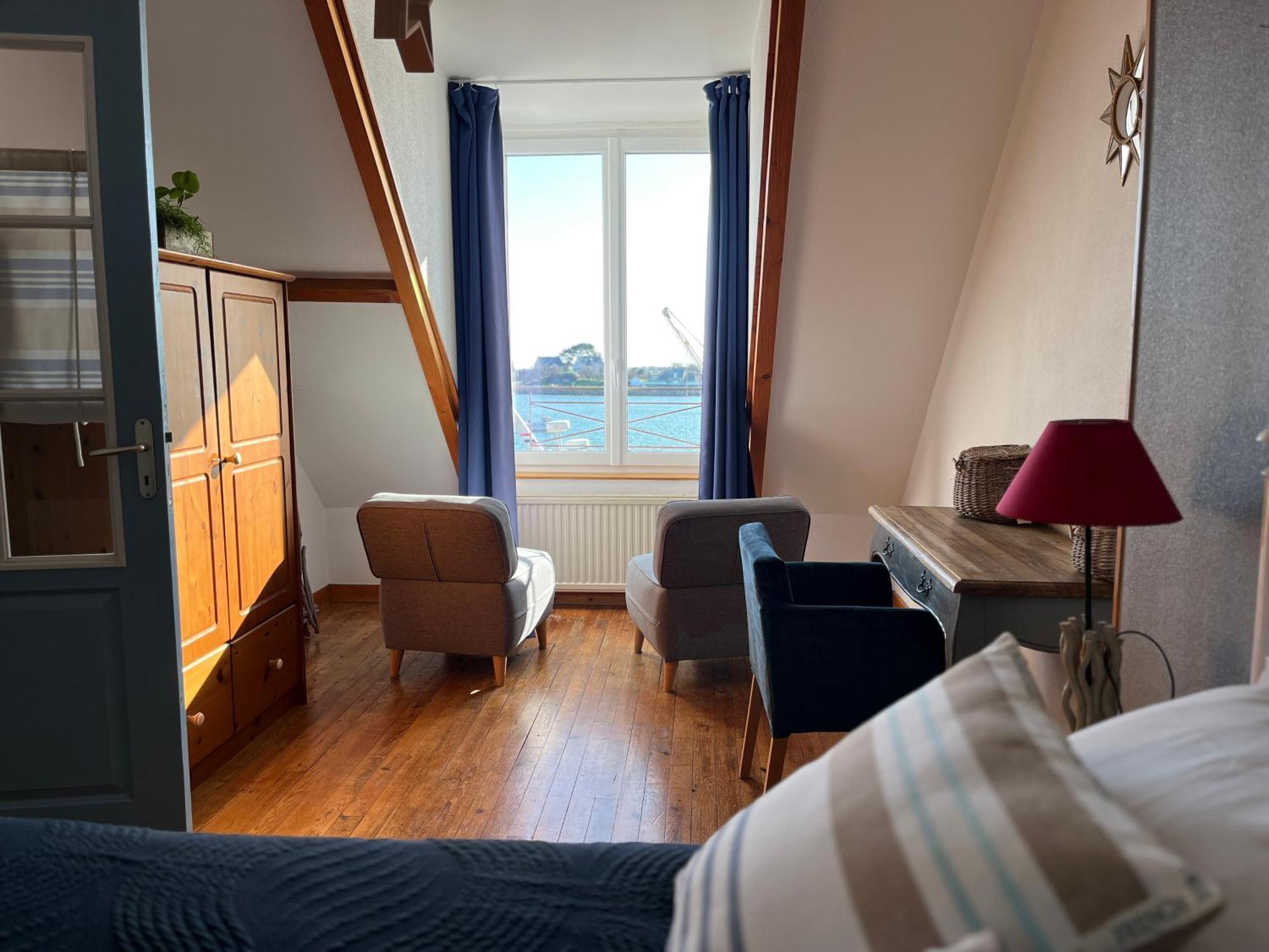 Les Transats Chambre Et Appartements Face A La Mer Barfleur Exterior foto