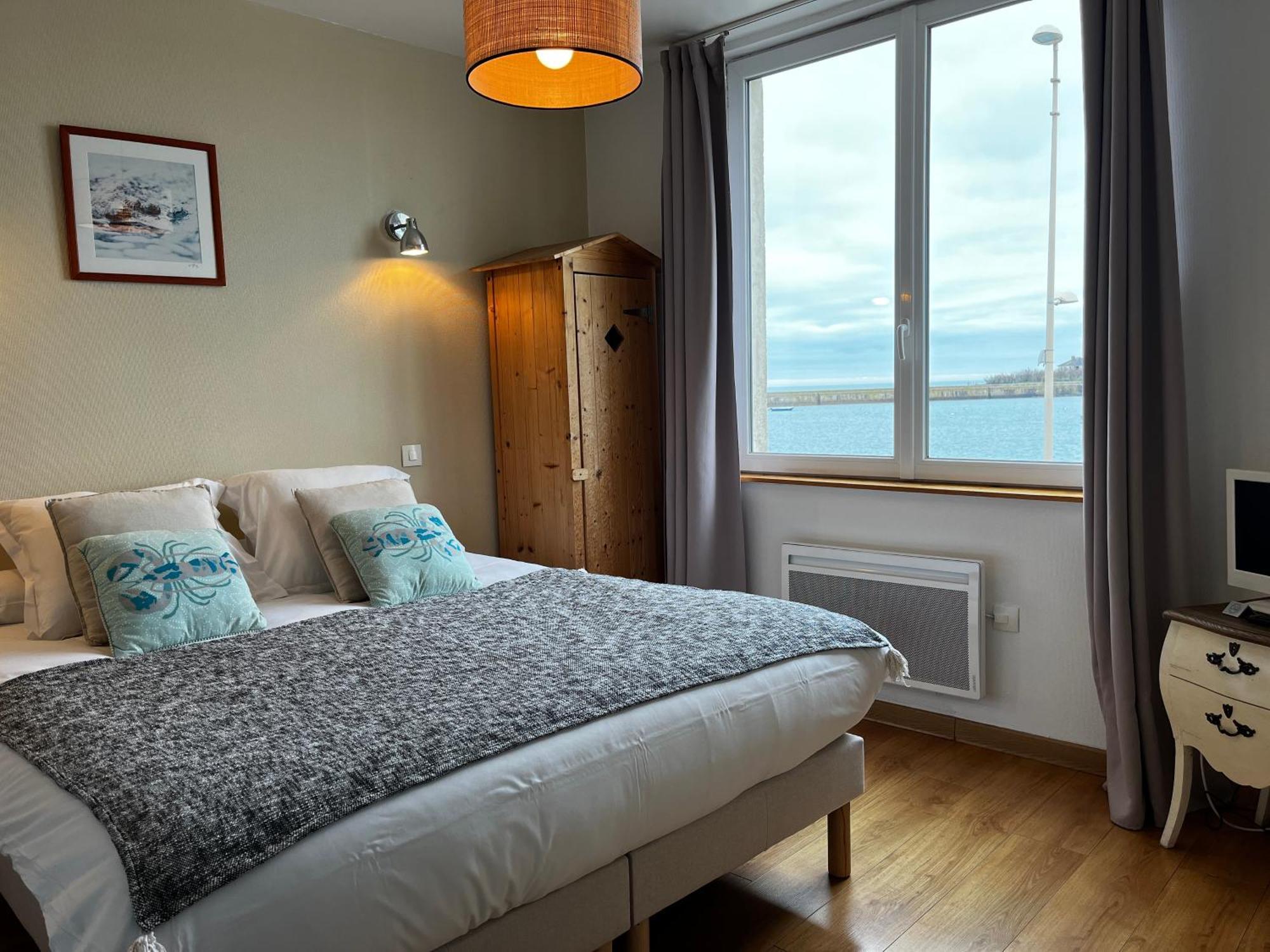 Les Transats Chambre Et Appartements Face A La Mer Barfleur Exterior foto